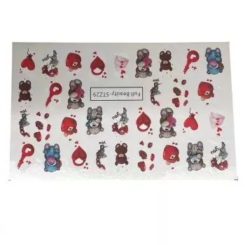Valentins Box Nail Tattoo Love